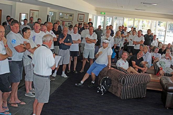 Etchells Briefing at RPAYC © Stephen Collopy